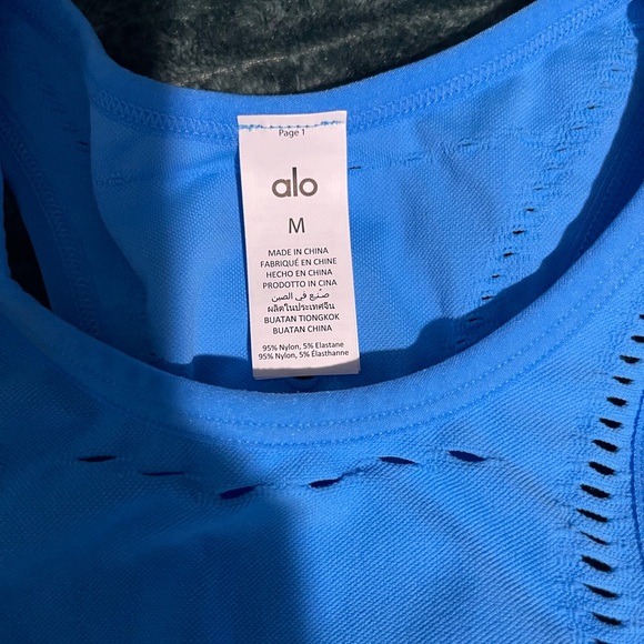 ALO Seamless Open Air Racerback Dress ✨ - Picture 5 of 8